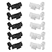 Eponcia Door Lock Rod Clip Door Handle Lock Rod Hood Latch Locking Push Clip Kit Left Right Tailgate Handle Lever End Retainer Clips Replace 4003672R 4003673L Car Accessories for Truck SUV5 Set - Image 2