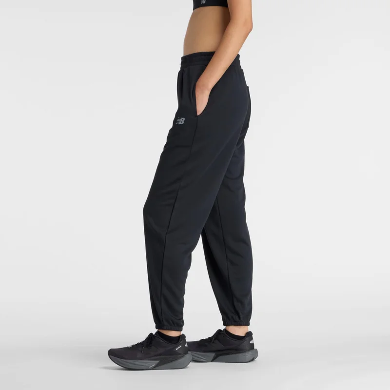 New Balance Black Women's Sport Double Knit Pant for Women | Best Price UAE