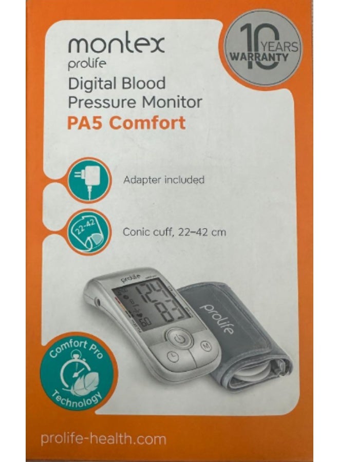 PROLIFE PA5 COMFORT BP MONITOR MONTEX - Image 1