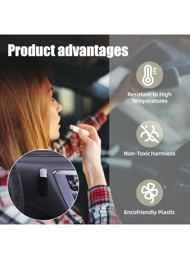 K TOMOTO [2 Pack] Compatible with Chapstick Holder & Lip Balm Holder Car Accessories for Women Interior [Space Saving, Strong Adhesive, Prevent Melting in Heat] - Image 5
