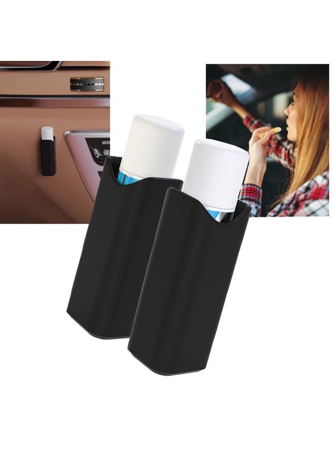 K TOMOTO [2 Pack] Compatible with Chapstick Holder & Lip Balm Holder Car Accessories for Women Interior [Space Saving, Strong Adhesive, Prevent Melting in Heat] - Image 1