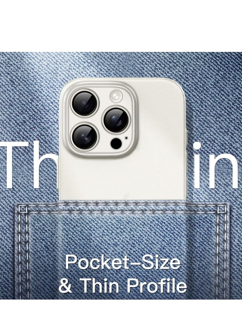 JAJEEK Ultra-Slim 0.35mm Case for iPhone 16 Pro Max (6.9 Inch) – Lightweight Matte Finish, Full Camera Lens Protection, Minimalist Hard Cover, Sleek & Durable Design, Perfect Fit for Everyday Protection - Image 5