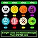 MGparty Halloween Toys Bulk 72 PCS Glow in The Dark Bouncy Balls 18 Designs Bouncing Balls Halloween Party Favors for Kids Halloween Game Supplies Trick or Treating Goodies - Image 3
