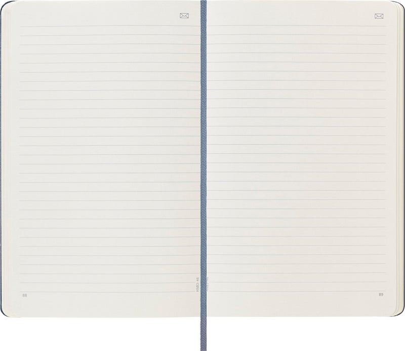 Moleskine Smart Notebook, Large, Ruled, Sapphire Blue, Hard Cover (5 x 8.25) - Image 5