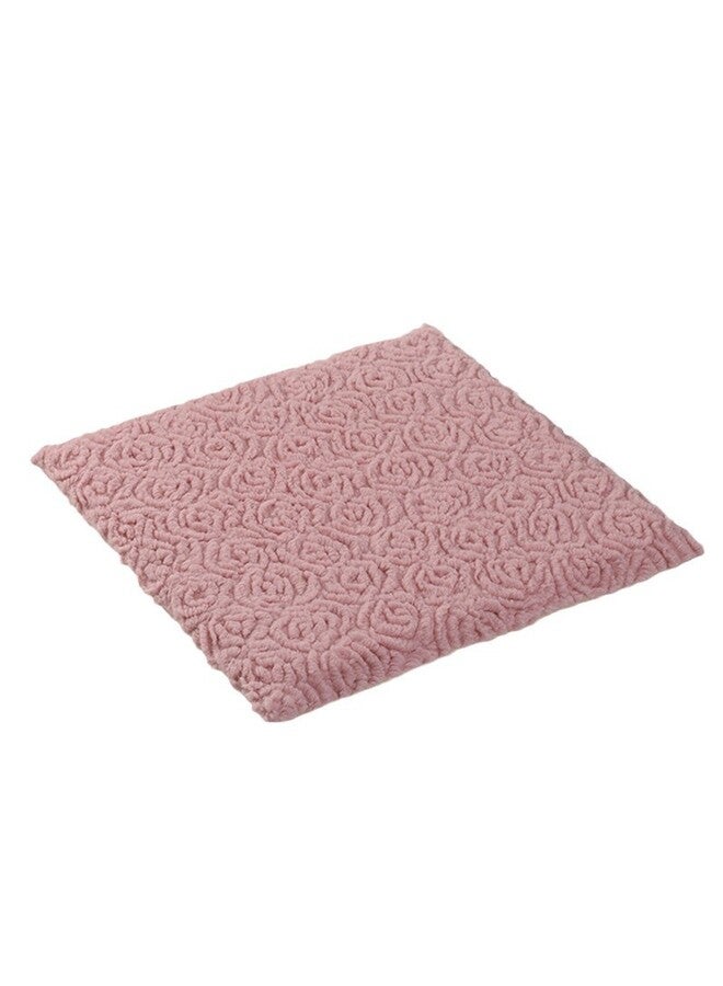 Round Dining Chair Pads Seat Cushions for Kitchen Chairs Non-Slip Washable Chair Pads Removable for Living Room Office