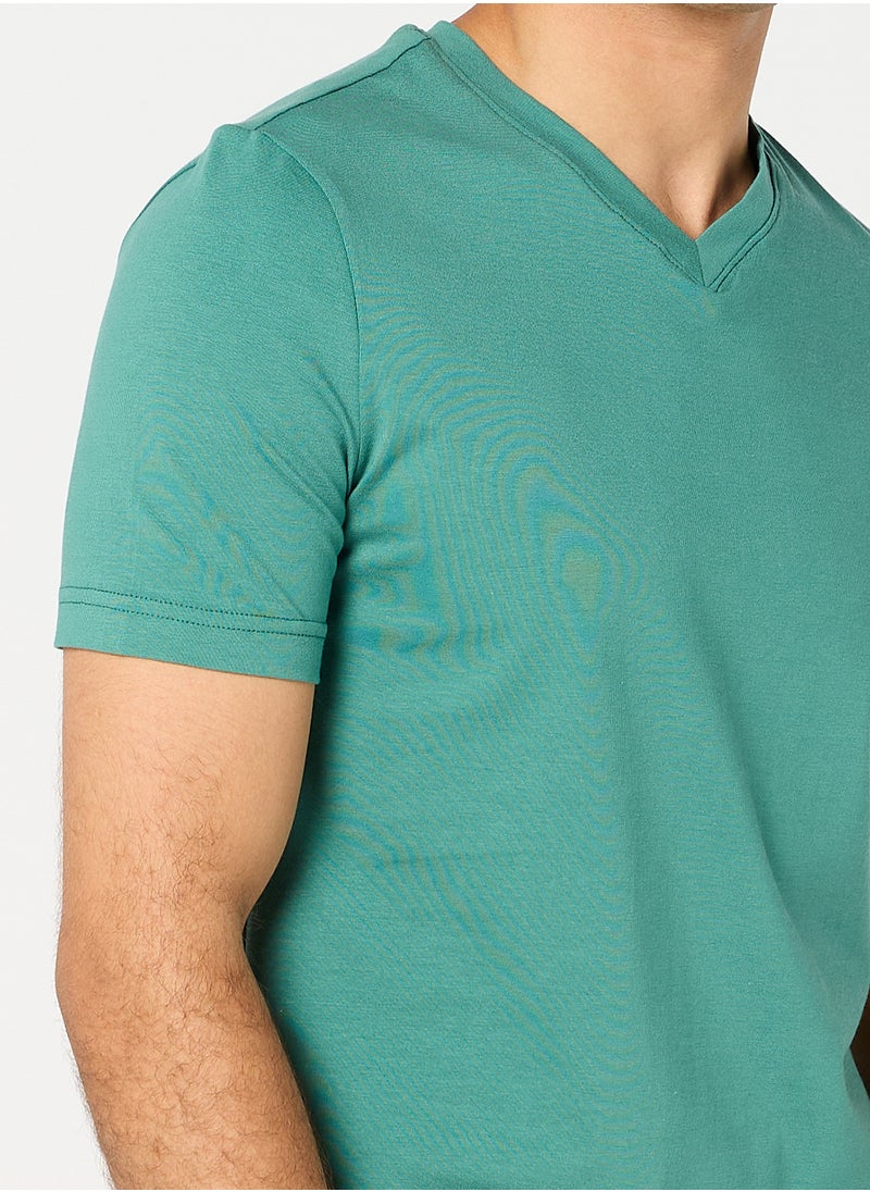 Al Nasser تي شيرت رجالي بقصّة Slim Fit  - Image 4