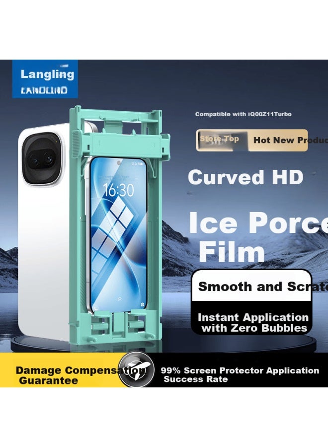 Langling [2-pack Premium Ice Ceramic Film] For Iqoo Z11 Turbo Screen Protector, Non-tempered Hydrogel Self-healing Hd Soft Film, Anti-fingerprint - Image 1