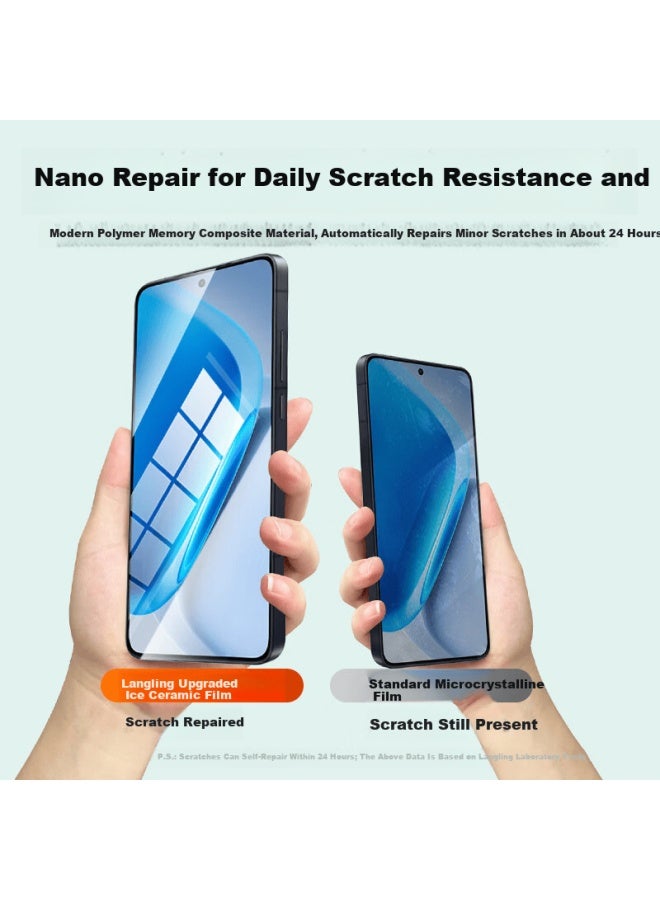 Langling [2-pack Premium Ice Ceramic Film] For Iqoo Z11 Turbo Screen Protector, Non-tempered Hydrogel Self-healing Hd Soft Film, Anti-fingerprint - Image 2