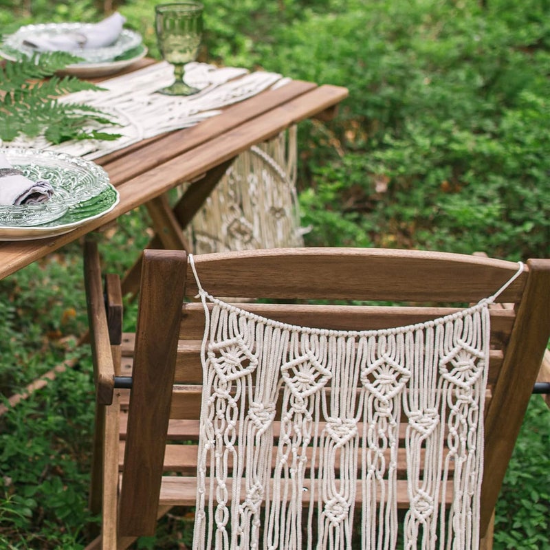 Woanger 6 Rolls Macrame Cord 3 mm x 1314 Yard Natural Cotton Macrame Rope Yarn 3 Strands Twisted Macrame Cotton Cord for Handmade Wall Hanging Plant Hangers Crafts Knitting Wedding Decorations Beige - Image 5