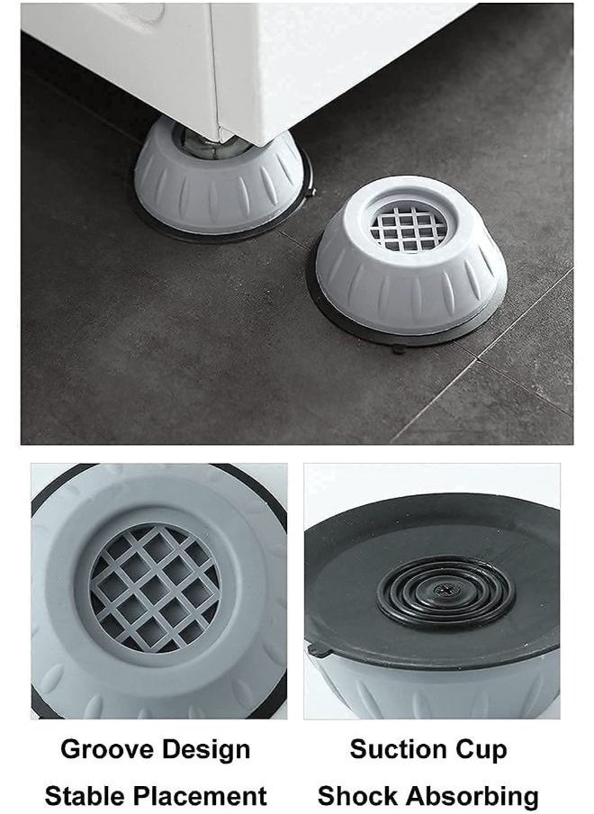EasyLife 4 Pieces Appliances and Furniture Anti Vibration Base Stand  - Image 4