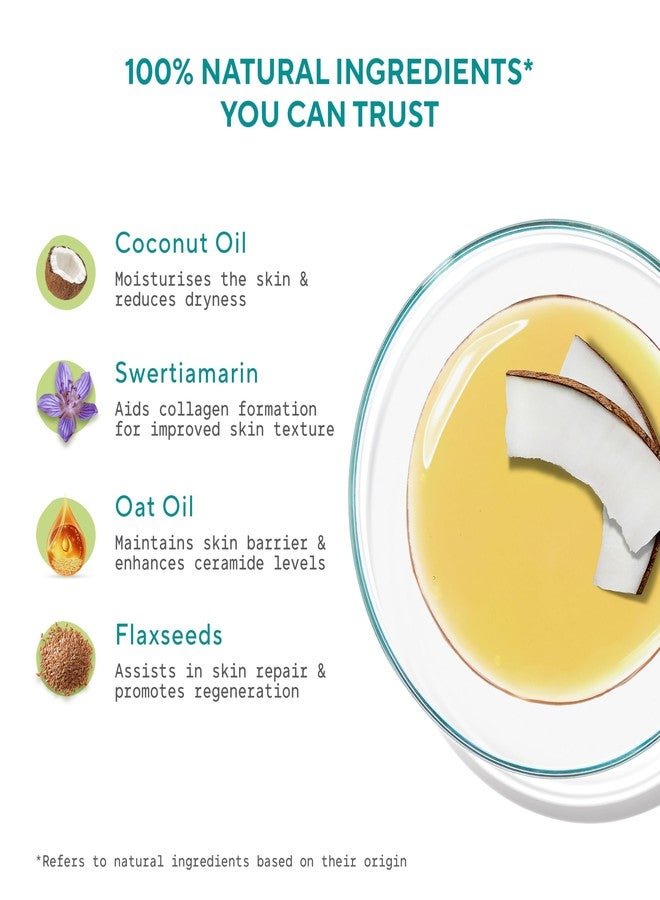 EQUALSTWO Anti Stretch Mark oil, 100ml, 100% Natural Stretch Marks Removal Oil for Pregnancy, Enriched with Flex Seeds & Oat Oil to Lighten Scars, Dermatologically Tested, No Paraben No Sulphate - Image 4