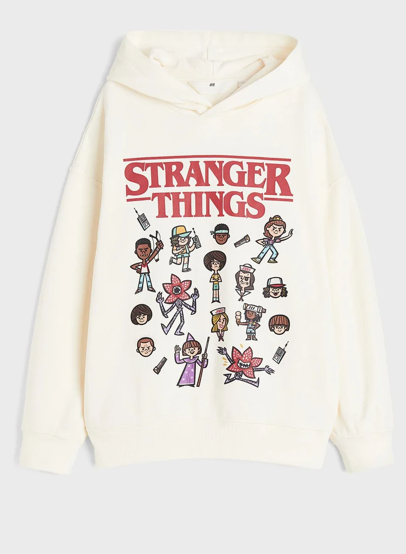 اتش اند ام Youth Stranger Things Hoodie