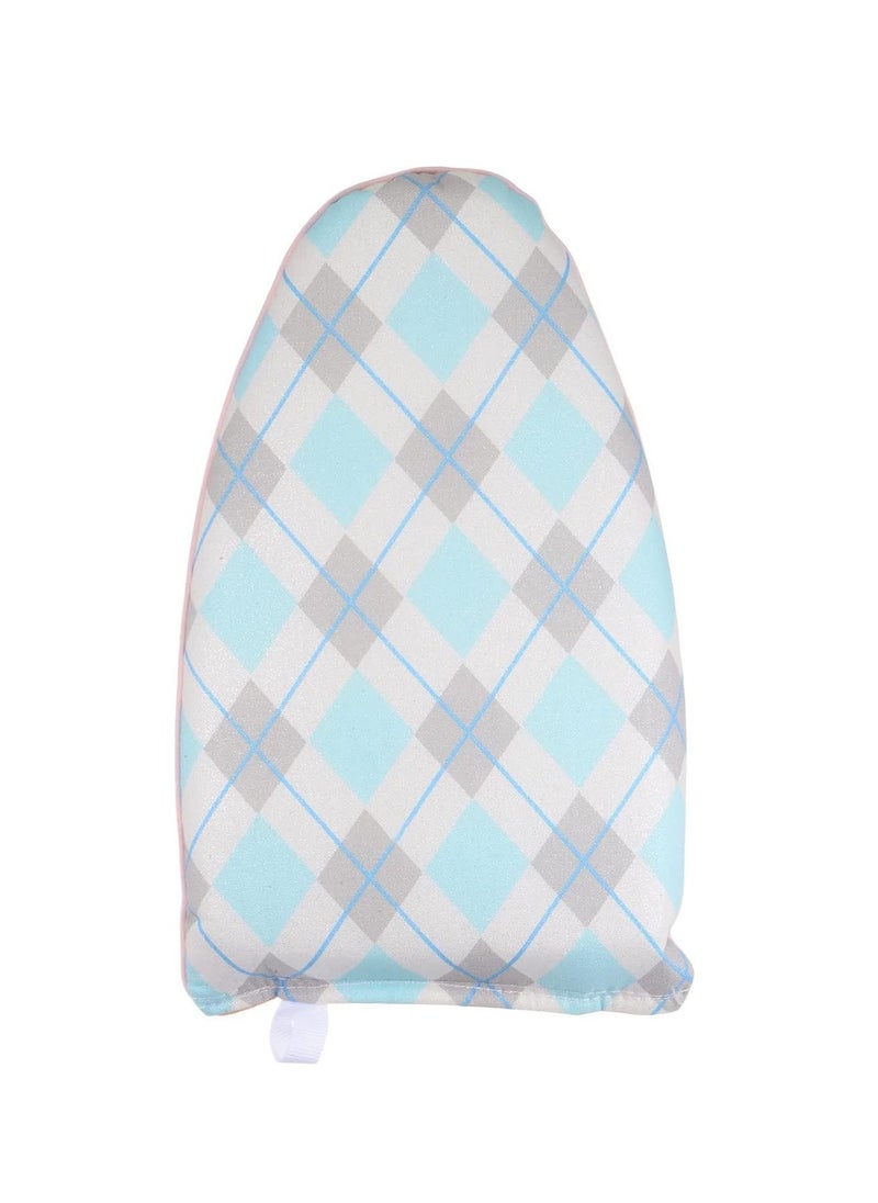 Excefore - Garment Steamer Ironing Glove, Waterproof Steam Mitt with Finger Loop Heat Resistant Garment Steamer Mitt for Clothes, White Blue - Image 1
