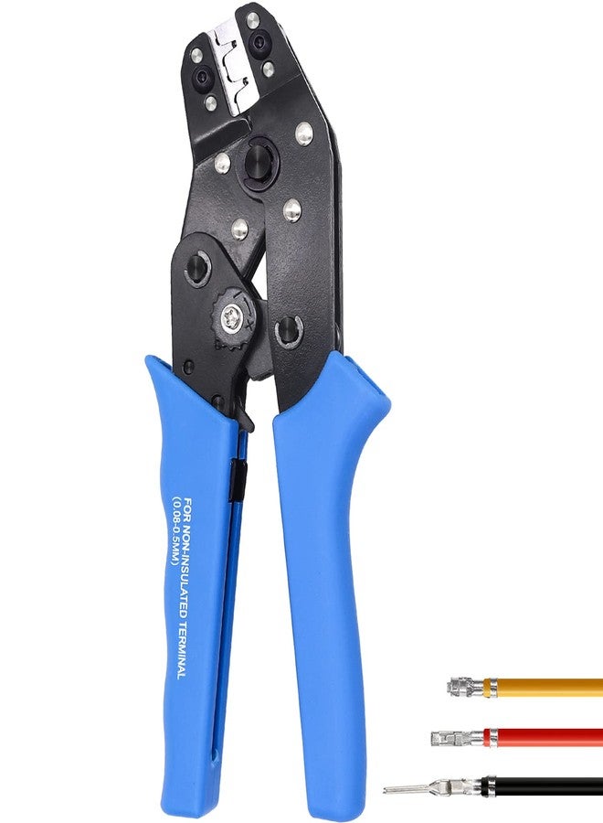 Taiss JST Crimping Tool,Dupont Crimping Tool,JST Crimper,Dupont Crimper,Ratcheting Wire Crimper for JST Connector XH 2.54mm,PH2.0,D-sub Terminals,(0.08-0.5mm² 28-20AWG) - Image 5