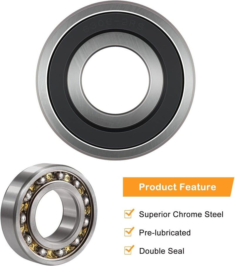 Sunluway Front Load Washer Tub Bearings and Seal Kit Fit for LG & Kenmore Etc Replacement Part 4036ER2004A 4280FR4048L 4280FR4048E 4036ER4001B - Image 4