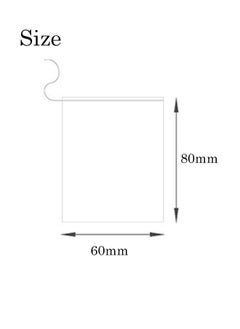Ant 100 Pcs Disposable Tea Filter Bags with Drawstring,  Corn Fiber Empty Tea Filter Seal Bags for Loose Leaf Tea, Empty Tea Bag Flower Tea Coffee Filter Bag (6cm*8cm)  - Image 2