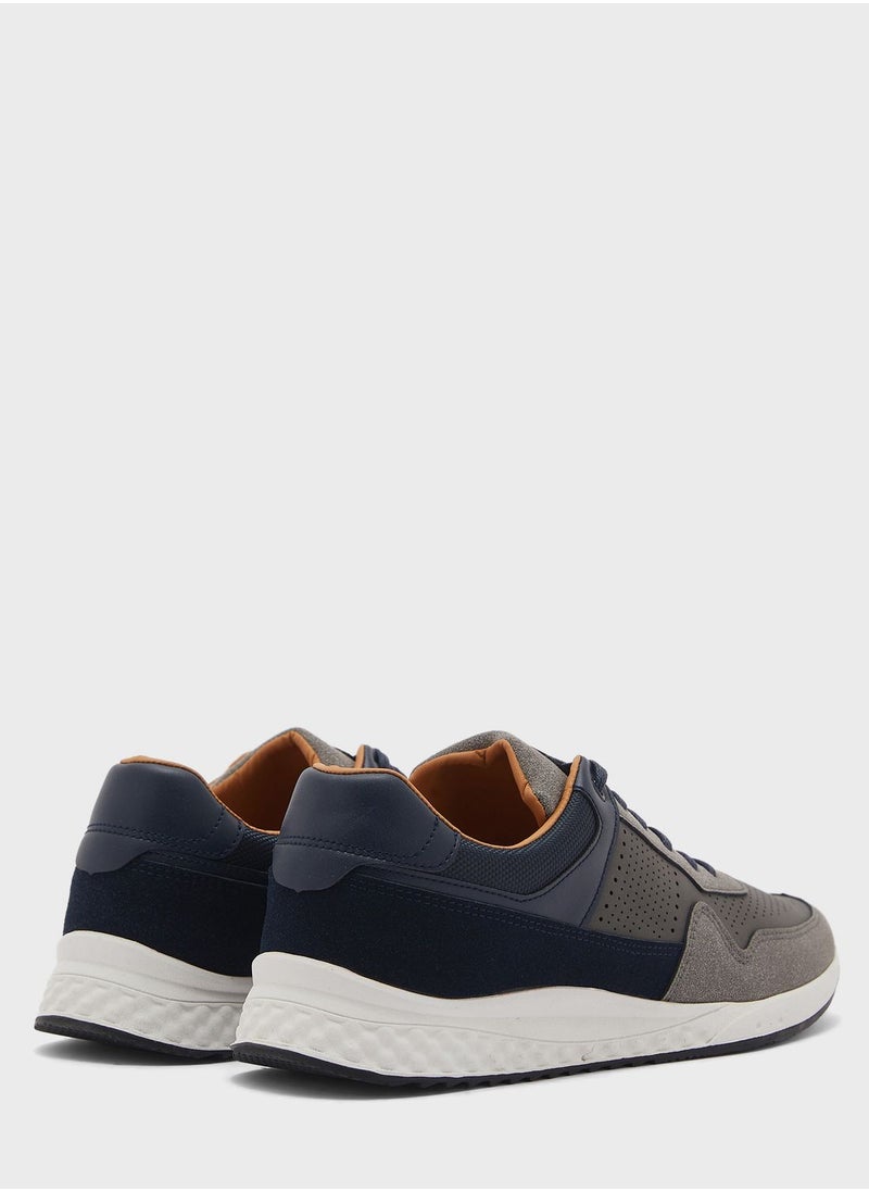 Robert Wood Perforated Casual Sneakers  - Image 2