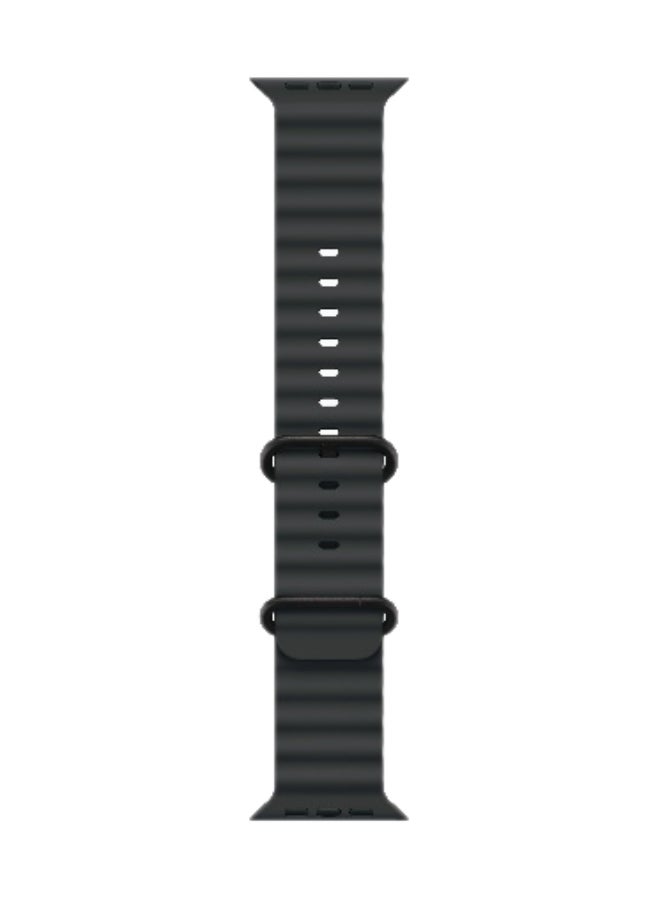 Apple Watch Ultra 3 GPS + Cellular 49mm (International Version) Black Titanium Case With Black Ocean Band - Image 3