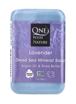 One with Nature, Dead Sea Mineral Soap Bar, Lavender, 7 oz (198 g) - pzsku/ZD7A0615ACF2FCA85953FZ/45/1747582372/c60aabfa-c6b2-4dac-bc39-9cc0cde71bb7