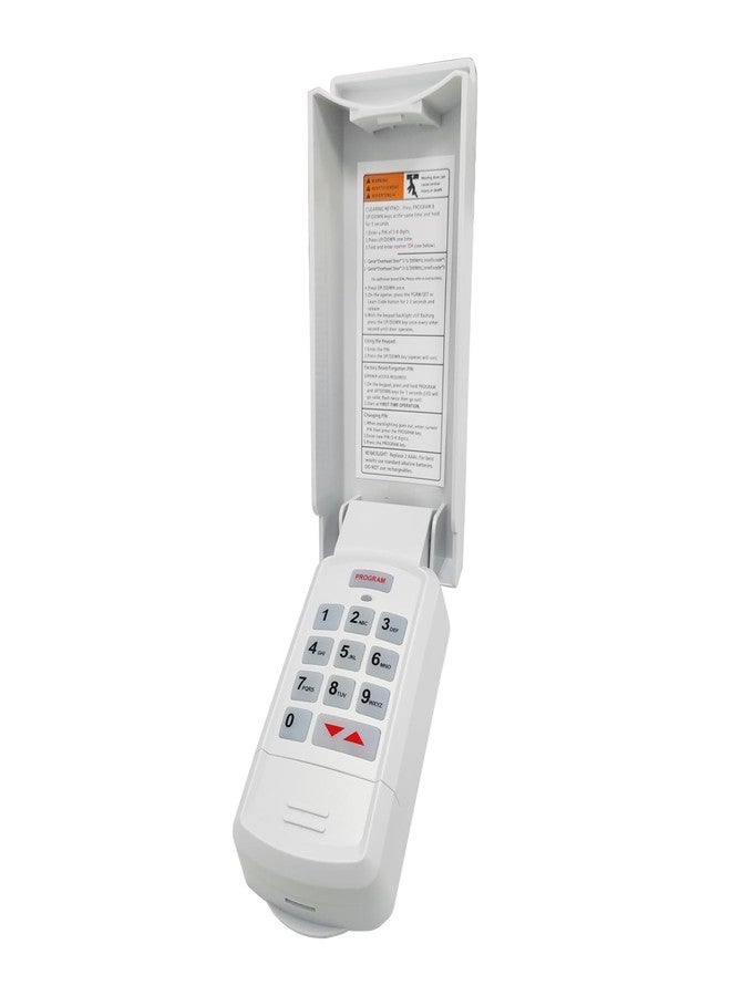 XDTKML for Genie Garage Door Opener Keypad Compatible with All Genie Intellicode Overhead Door Codedodger and Dip Switch Opener for 1995-Current Models 315/390MHZ Wireless Keyless Keypad Replacement - Image 1