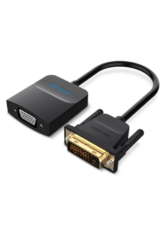 VENTION DVI to VGA Converter 0.15M Black Metal Type Model # EBBBB - Image 5