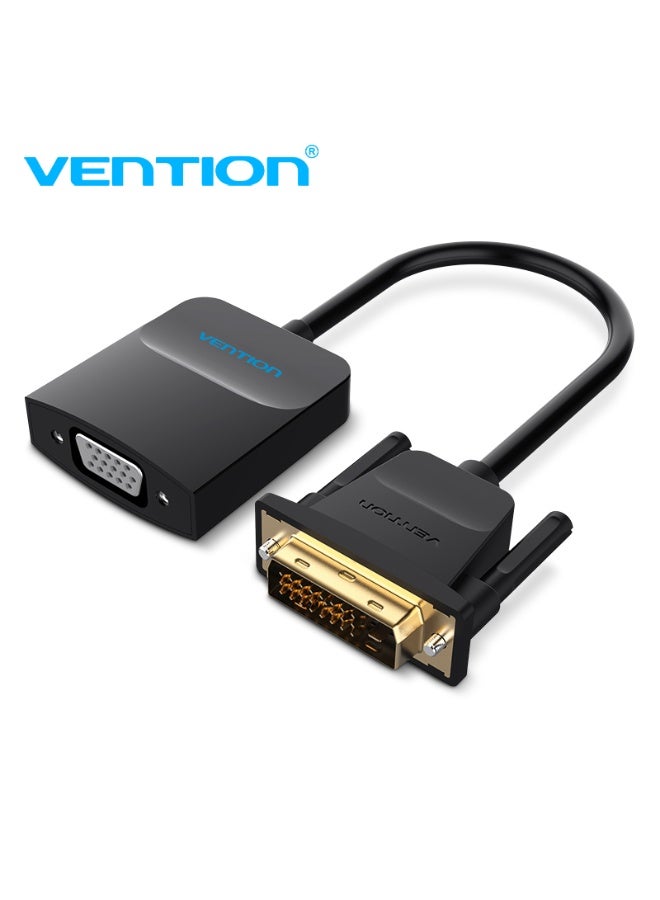 VENTION DVI to VGA Converter 0.15M Black Metal Type Model # EBBBB - Image 3