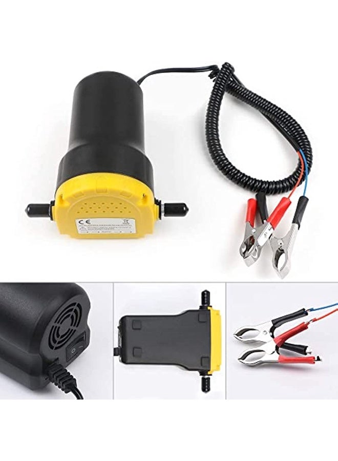 Generic Oil Pump 60W 12Vvacuum Pump Extractor For Engine Oil And Gasoline Oil Transfer Pump Car Suction Fuel Electric Fuel For Auto/Motorcycles/Boats - Image 5
