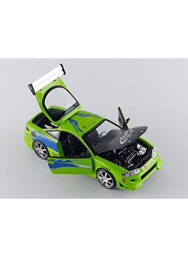Jada Toys - Fast & Furious 1:24 Brian'S Mitsubishi Eclipse Die Cast Car Toys For Kids And Adults - Image 1