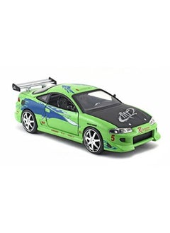 Fast & Furious 1:24 Brian'S Mitsubishi Eclipse Die Cast Car Toys For Kids And Adults