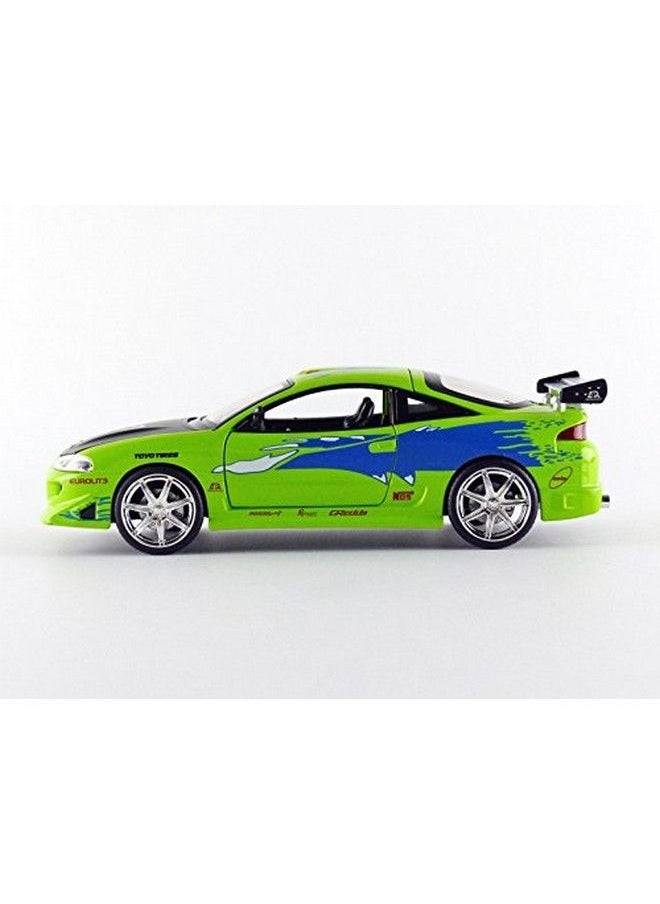 Jada Toys - Fast & Furious 1:24 Brian'S Mitsubishi Eclipse Die Cast Car Toys For Kids And Adults - Image 1