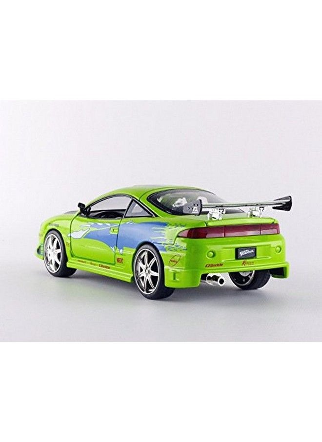 Jada Toys - Fast & Furious 1:24 Brian'S Mitsubishi Eclipse Die Cast Car Toys For Kids And Adults - Image 1