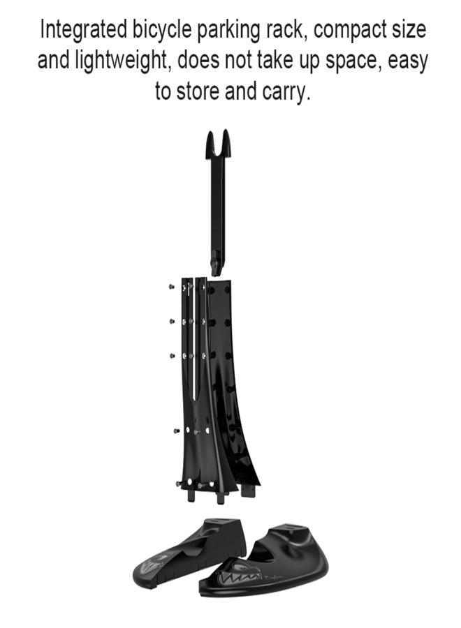 إنلي حامل دراجات أرضي من نوع ENLEE، يُثبّت على محور العجلة، قابل لتعديل الارتفاع، مناسب للدراجات الجبلية والطرق. - Image 4