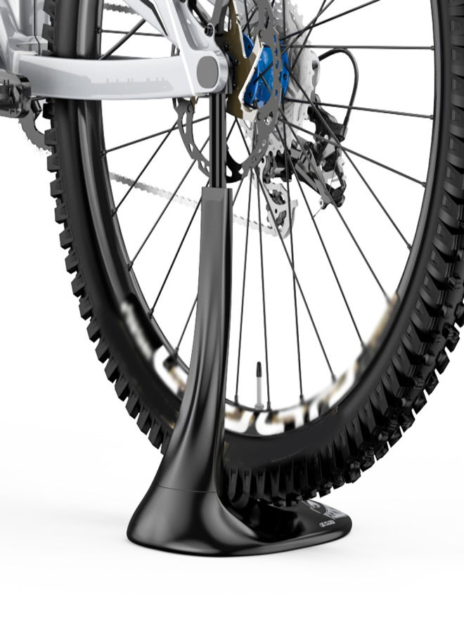 إنلي حامل دراجات أرضي من نوع ENLEE، يُثبّت على محور العجلة، قابل لتعديل الارتفاع، مناسب للدراجات الجبلية والطرق. - Image 5