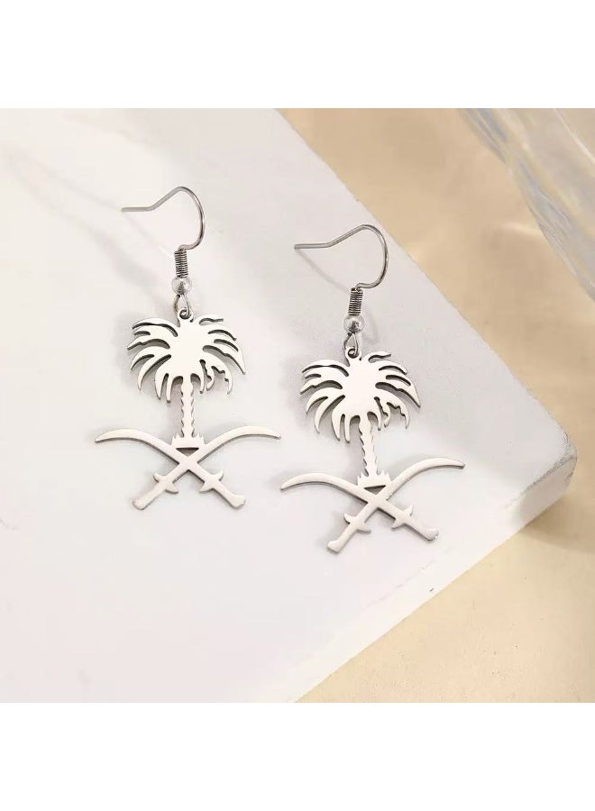 سعودي أقراط شعار المملكة العربية السعودية - Image 3