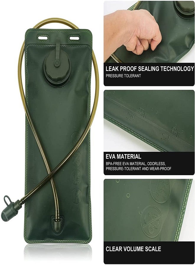 Proberos® 3L Foldable Hydration Bag with Straw Water Bladder BPA Free Leakproof Pack for Cycling Traveling Hiking Camping Treking 3 PCS - Image 5