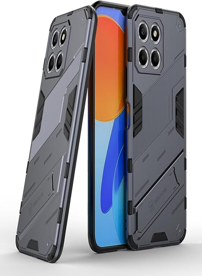 GOLDEN MASK Compatible with Honor X8 Punk Case Anti Protection (Gray)