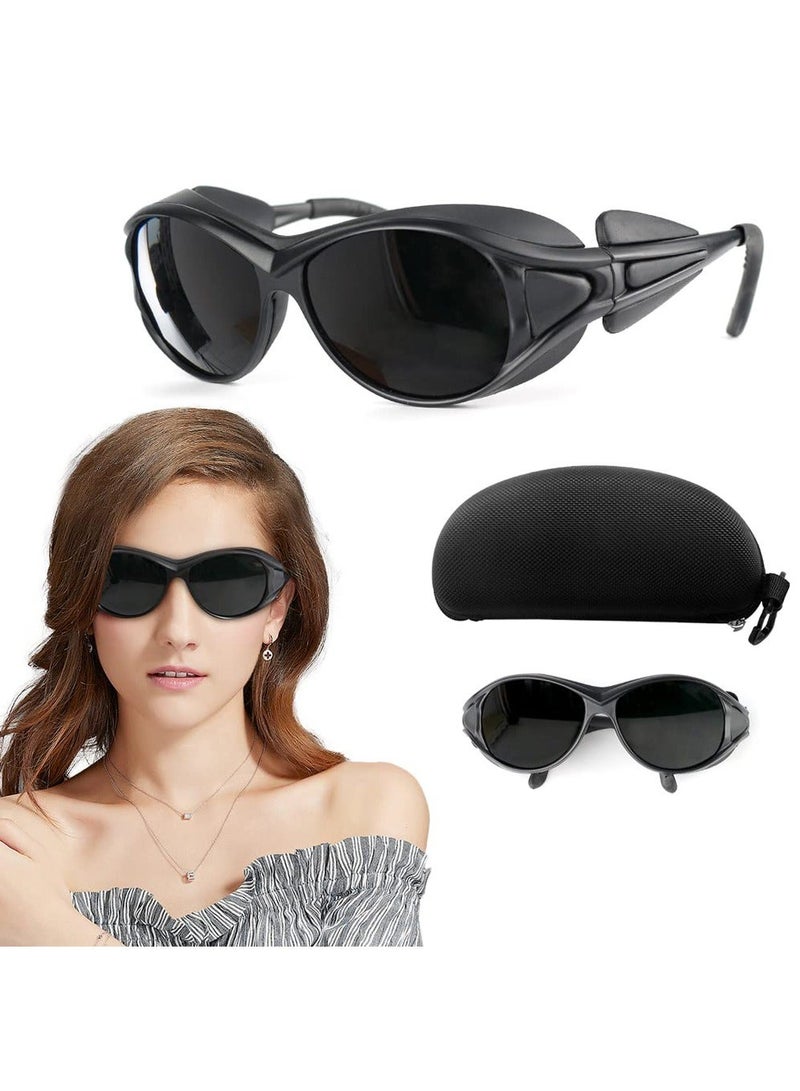 LED Infrared Therapy Lamp Safety Glasses Red Light Therapy Sports Protective Gear Laser Cosmetology Anti Glare Goggles - Image 1