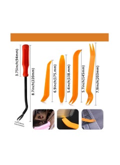 Excefore Car Clips Car Bumper Clips Push Pins Automotive Clips, para Carros 826PCS Automotive Plastic Rivets Fastener Kit, Car Push Retainer Clips Set with Metal Fasteners Remover for Honda Toyota Gm Ford  - Image 4