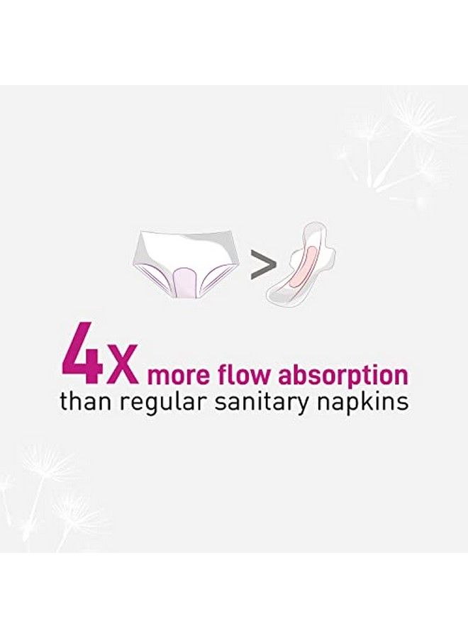 Sirona Disposable Period Panties For Sanitary Protection For Women ; S M (Pack Of 5) ; Day And Overnight Panties ; For Regular Flow ; Up To 12 Hours Protection ; Sanitary Pads Pant Style  - Image 4