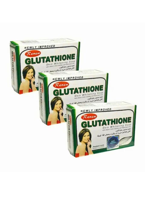 3 Piece Skin Whitening Soap with Vitamin C & E