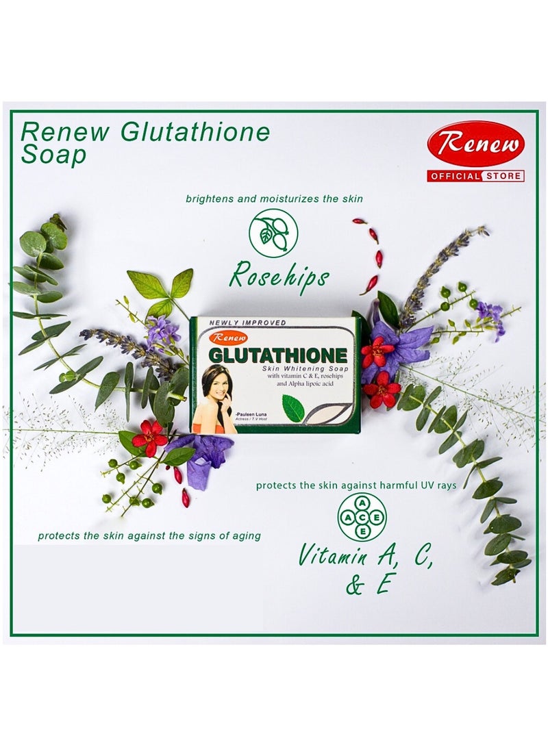 Renew 3 Piece Skin Whitening Soap with Vitamin C & E - Image 3