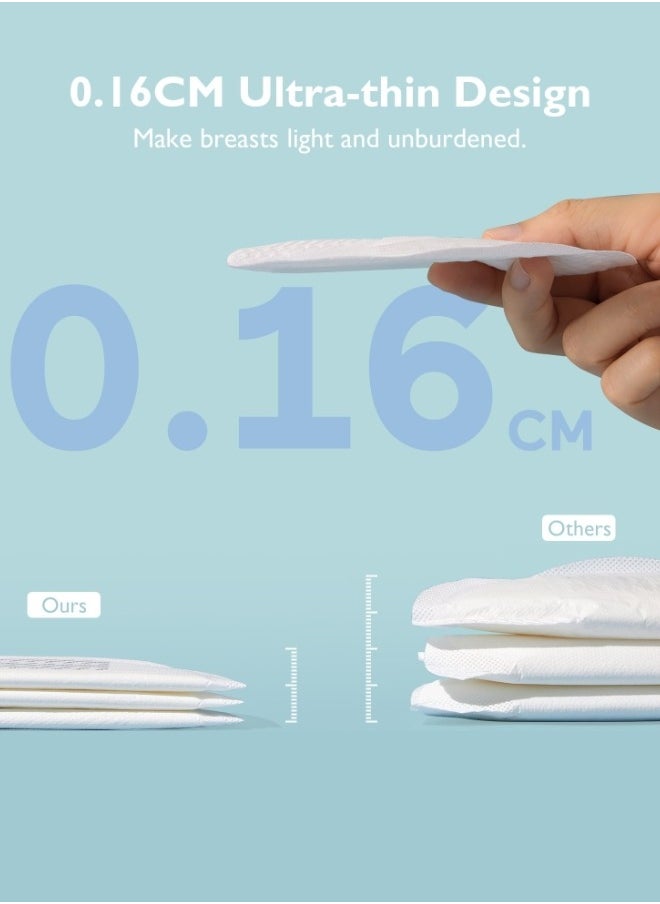 Momcozy - Ultra-Thin Disposable Nursing Pads, Super Absorbent and Breathable Breastfeeding Pads, Make The Breasts Light and Unburdened, 3D Shape for The Best Fit, Individually Packaged - Image 1