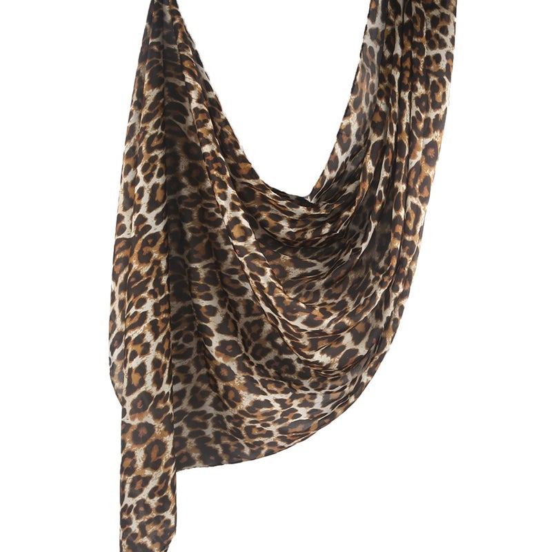 FANXIN Silk Print Headscarf Ethnic Shawl Wrap Scarf 180x85cm