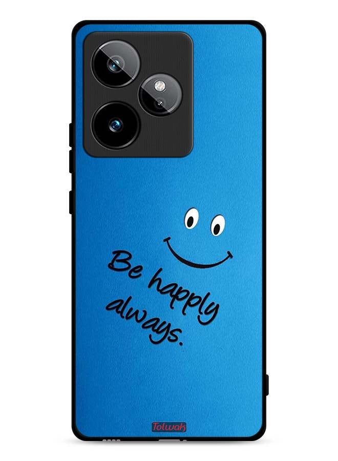 Tolwak Realme GT 7T 5G Protective Case Cover Be Happy Always