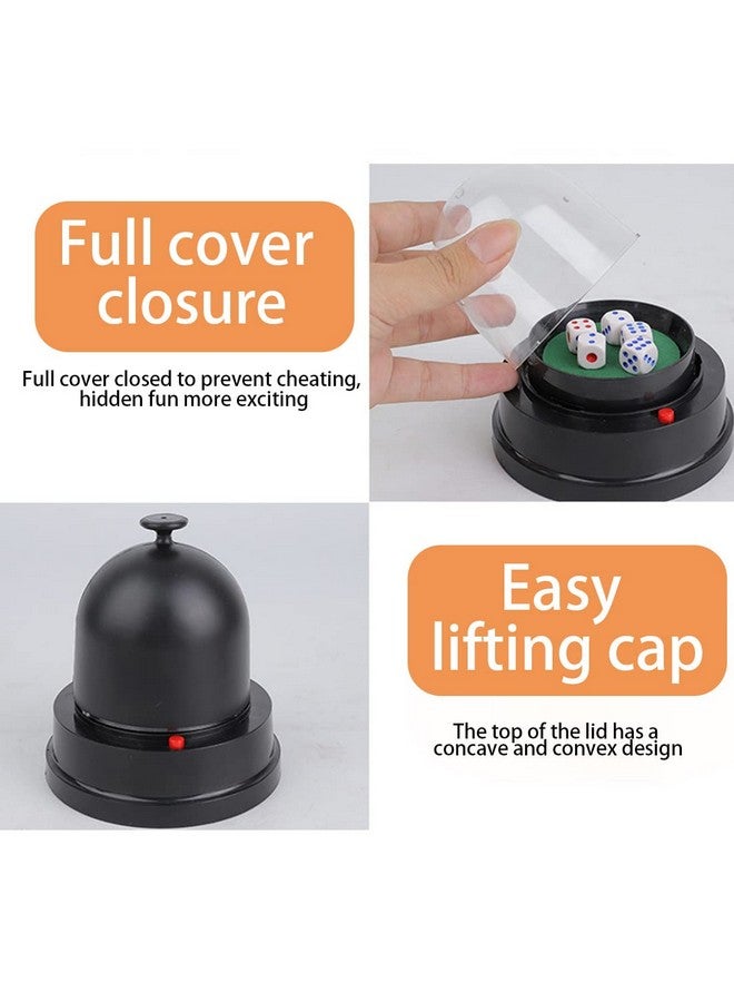 Gikfun Automatic Lucky Dice Roller Cup Set With 5 Dices For Christmas Party Games Ek1883 - Image 4