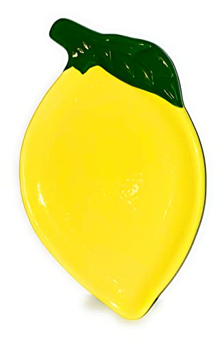 Home Essentials Ceramic Lemon Shaped Spoon Rest - Image 2