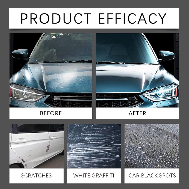 Crystal Serum Ceramic Coating 100ml Advanced Graphene Coating for Cars 9H Auto Detailing 2pcs - Image 3