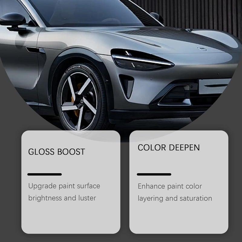 Crystal Serum Ceramic Coating 100ml Advanced Graphene Coating for Cars 9H Auto Detailing 2pcs - Image 5