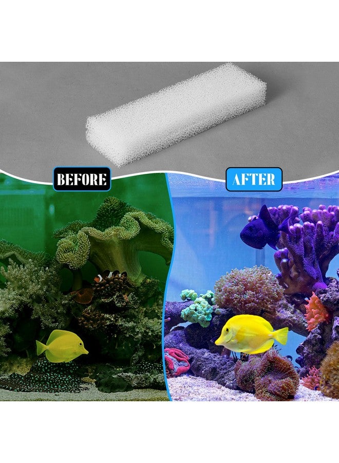 Nosiny 20 Pieces Filter Foam Pad Compatible with Fluval U3 Underwater Sponge Aquarium Underwater Filter Accessories Compatible for Aquarium, Fish Tank - Image 4