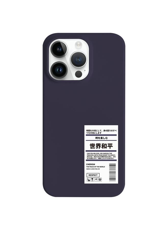 S-TOP Case For iPhone 13 Pro Max Painted Pattern Skin-friendly PC Phone Case - Image 1